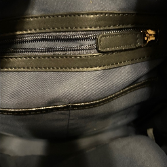 Navy Joan and David  Backpack with trolley sleeve - Picture 5 of 8